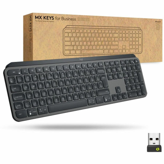 Clavier Logitech MX pour entreprise (graphite) - Boîte marron 920-010116