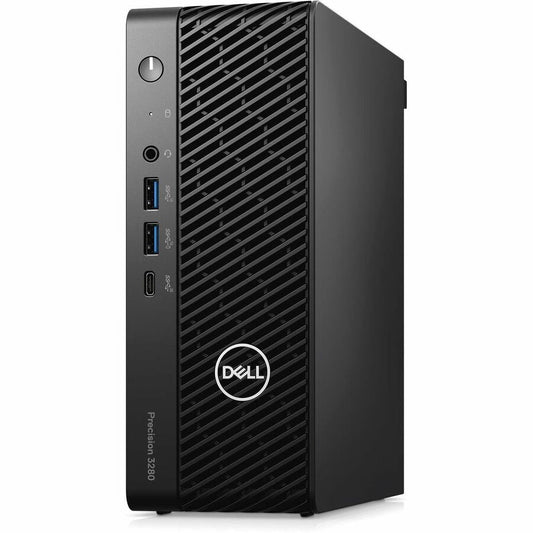 Station de travail Dell Precision 3000 3280 - Intel Core i5 14e génération i5-14500 - 16 Go - SSD 512 Go - Compact - Noir 5PTCP