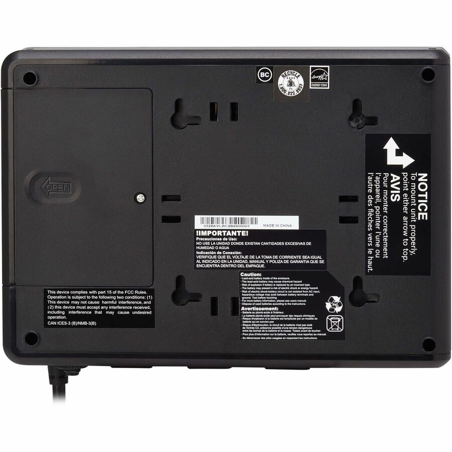 Onduleur tripp Lite by Eaton BC350RNC 350 VA montable sur bureau/en surface/au mur BC350RNC