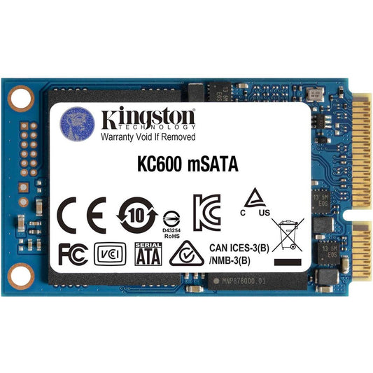 Disque SSD Kingston KC600 256 Go - mSATA interne - SATA (SATA/600) SKC600MS/256G