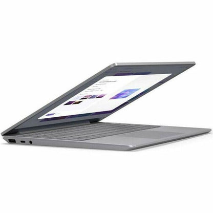 Ordinateur portable Microsoft Surface Laptop Go 3 12,4" à écran tactile - Intel Core i5 12e génération i5-1235U - 8 Go - SSD 256 Go - Clavier anglais - Platinum XK2-00001
