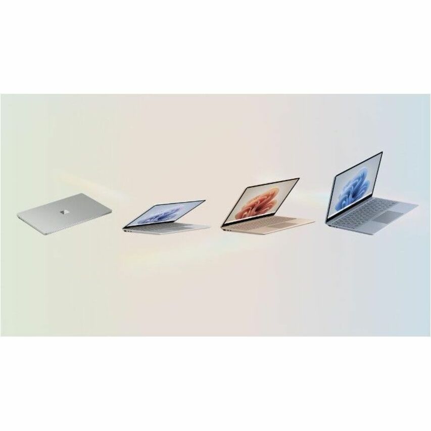 Ordinateur portable Microsoft Surface Laptop Go 3 12,4" à écran tactile - Intel Core i5 12e génération i5-1235U - 8 Go - SSD 256 Go - Clavier anglais - Platinum XK2-00001