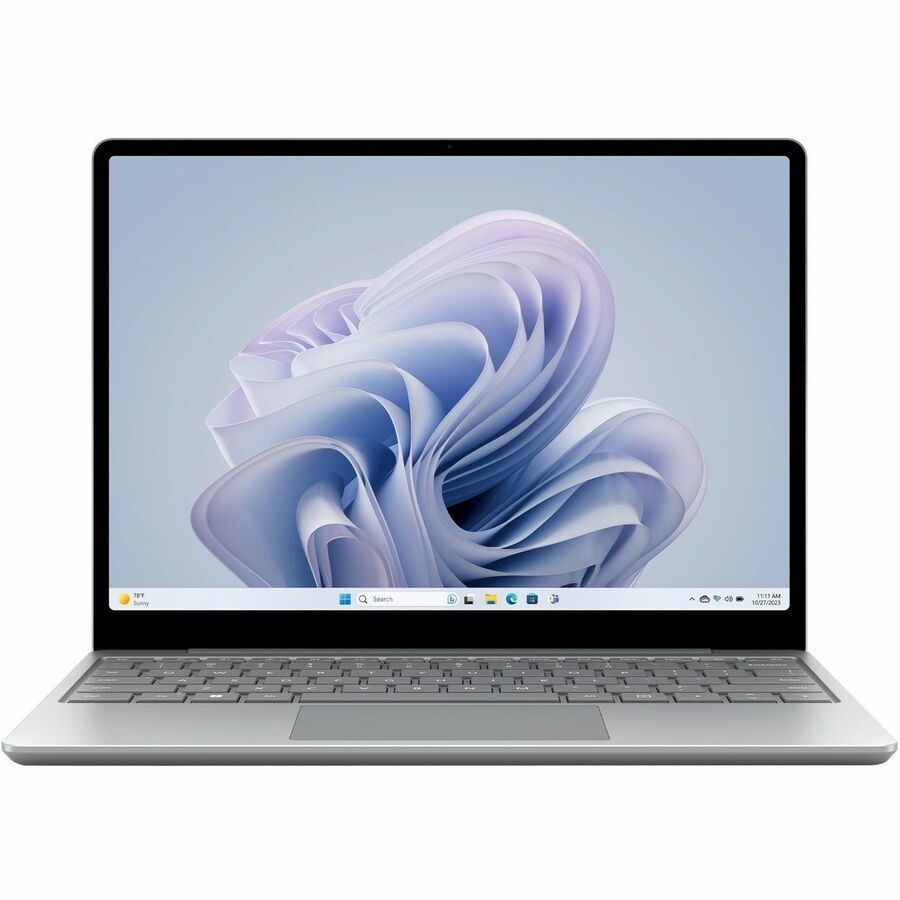 Ordinateur portable Microsoft Surface Laptop Go 3 12,4" à écran tactile - Intel Core i5 12e génération i5-1235U - 8 Go - SSD 256 Go - Clavier anglais - Platinum XK2-00001
