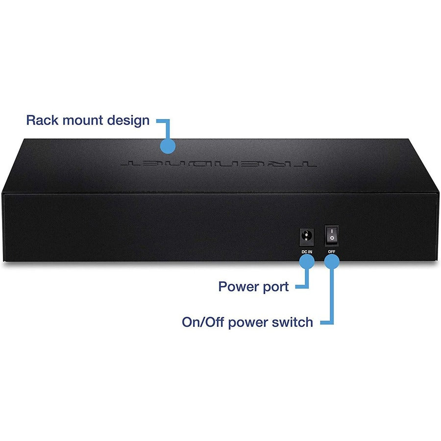 Routeur VPN multi-WAN Gigabit TRENDnet pour entreprise ; TWG-431BR ; 5 ports Gigabit ; 1 port console ; QoS ; routage inter-VLAN ; routage dynamique ; équilibrage de charge ; haute disponibilité ; mises à jour du micrologiciel en ligne TWG-431BR