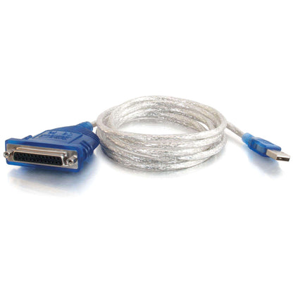 Câble adaptateur d'imprimante parallèle USB vers DB25 IEEE-1284 C2G 16899