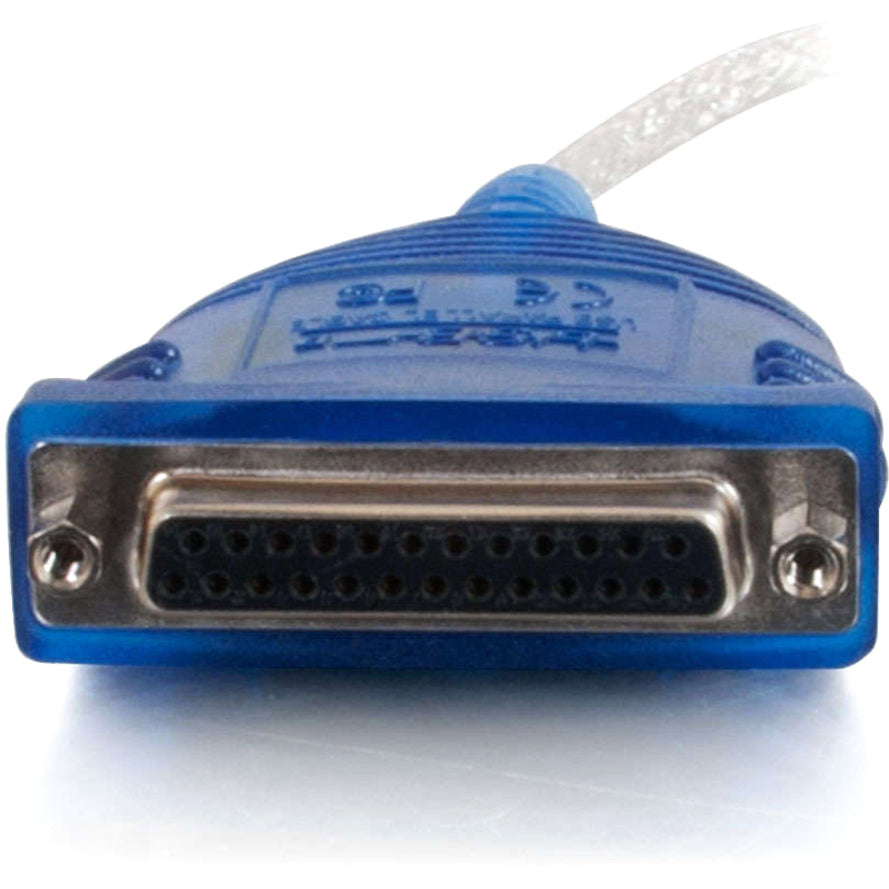 Câble adaptateur d'imprimante parallèle USB vers DB25 IEEE-1284 C2G 16899