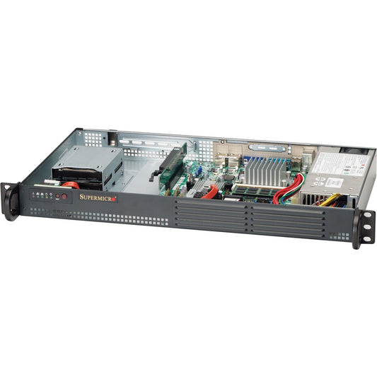Serveur rack 1U Supermicro SuperServer 5015A-EHF - 1 x Intel Atom D510 1,66 GHz - Contrôleur Serial ATA/300 SYS-5015A-EHF