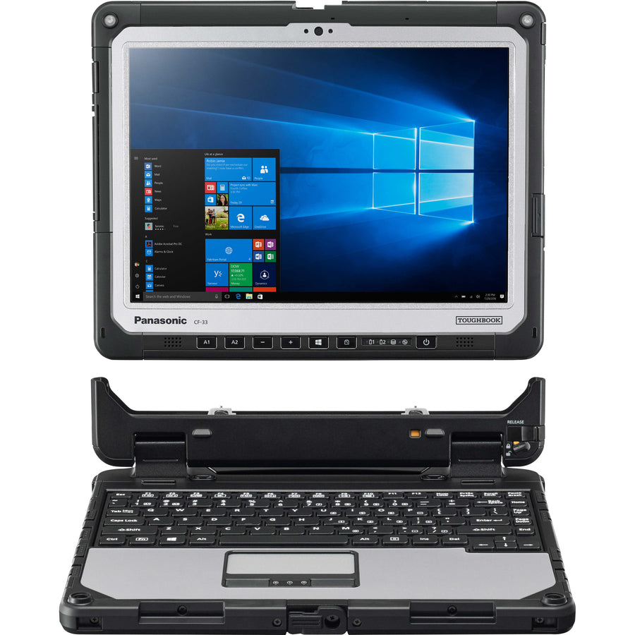 Tablette robuste Panasonic TOUGHBOOK CF-33 - 12" QHD - 16 Go - SSD 512 Go - 4G CF33TZ01UAM