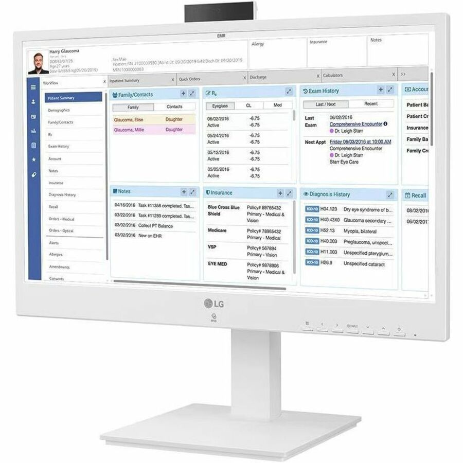 LG 24CR670NK6N All-in-One Thin Client - Intel Celeron N5105 Quad-core (4 Core) 2 GHz 24CR670NK6N