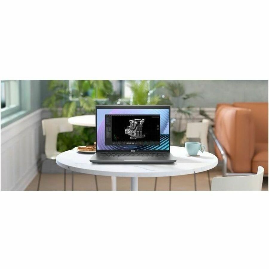 Station de travail mobile Dell Precision 3000 3490 14" - Full HD - Intel Core Ultra 7 165H - Technologie vPro - 32 Go - SSD 1 To - Gris KP57V