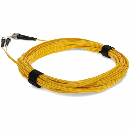 Câble de raccordement jaune duplex ST/ST OS1 en fibre monomode (SMF) AddOn de 7 m ADD-ST-ST-7M9SMF