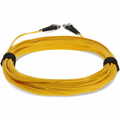 Câble de raccordement jaune duplex ST/ST OS1 en fibre monomode (SMF) AddOn de 7 m ADD-ST-ST-7M9SMF