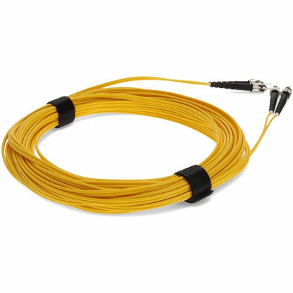 Câble de raccordement jaune duplex ST/ST OS1 en fibre monomode (SMF) AddOn de 7 m ADD-ST-ST-7M9SMF