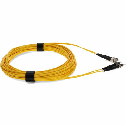 Câble de raccordement jaune duplex ST/ST OS1 en fibre monomode (SMF) AddOn de 7 m ADD-ST-ST-7M9SMF