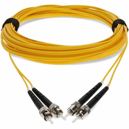 Câble de raccordement jaune duplex ST/ST OS1 en fibre monomode (SMF) AddOn de 7 m ADD-ST-ST-7M9SMF