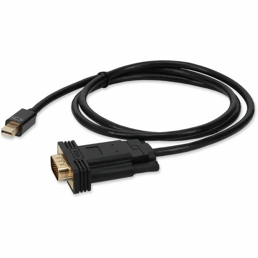 Adaptateur Mini-Displayport vers VGA noir AddOn 3 pieds (1 M) - M/M MDISPORT2VGAMM3B