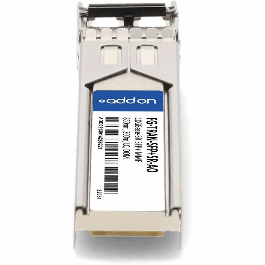 Module complémentaire Fortinet FG-TRAN-SFP+SR compatible 10GBase-SR MMF SFP+ FG-TRAN-SFP+SR-AO