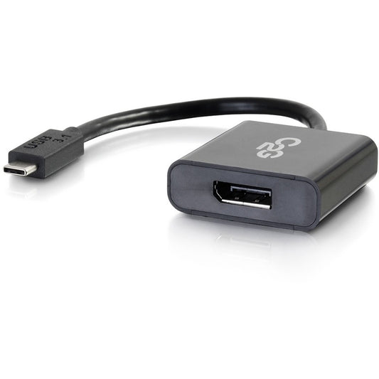 Adaptateur USB C vers DisplayPort C2G - USB Type-C vers DP - 4K 30 Hz - Noir - M/M 29482