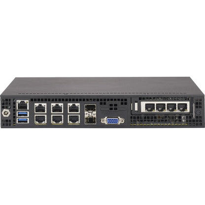 Serveur Mini PC 1U SuperMicro SuperServer E300-9A - 1 x Intel Atom C3858 2 GHz - Contrôleur Serial ATA/600 SYS-E300-9A