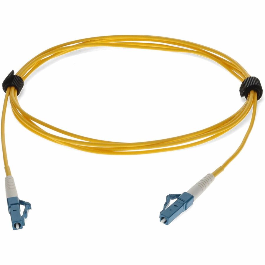 Câble de raccordement simplex LC/LC OS1 en fibre monomode (SMF) AddOn 10 m Jaune ADD-LC-LC-10MS9SMF