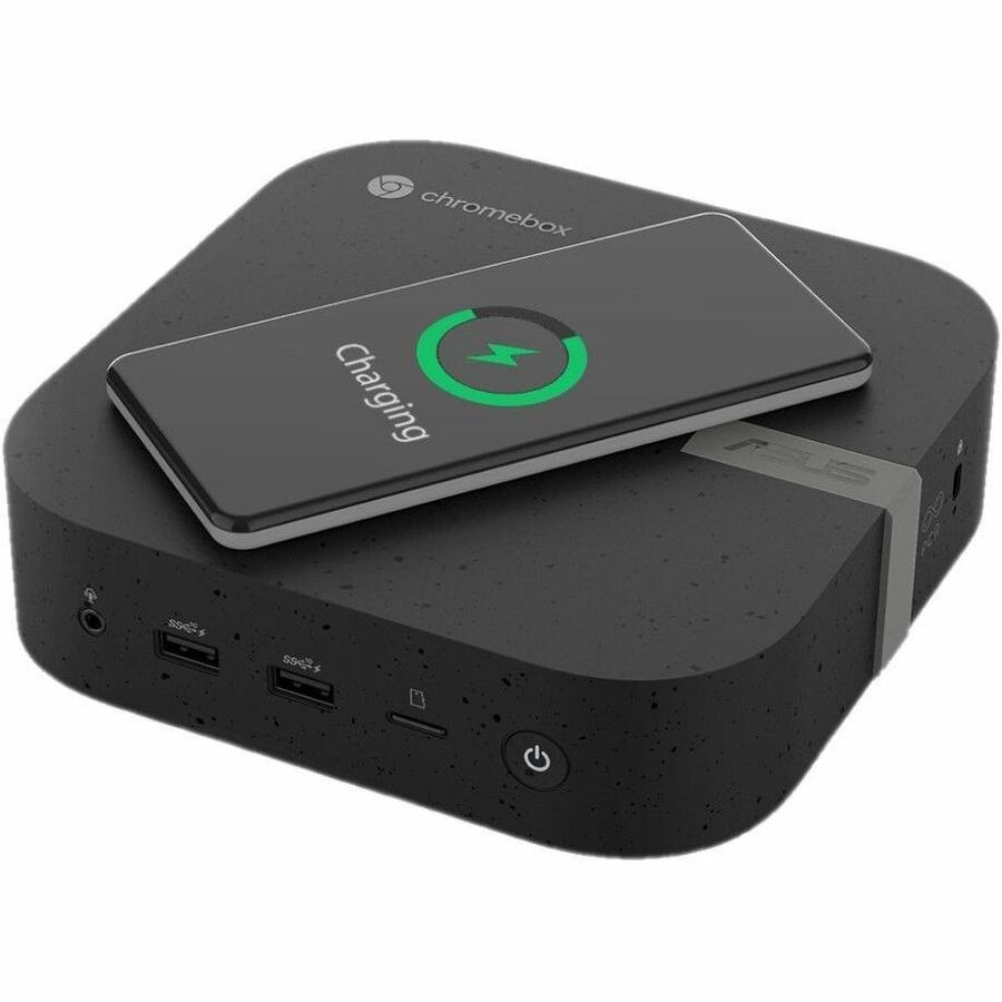 Asus Chromebox 5 CHROMEBOX5-S7057UNENT Chromebox - Intel Core i7 12e génération i7-1260P - 16 Go - SSD 256 Go - Mini PC - Noir Éco 90MS02N1-M000P0