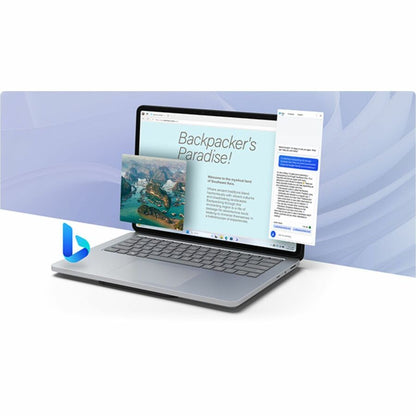 Microsoft Surface Laptop Studio 2 14,4" Écran tactile convertible (curseur flottant) Ordinateur portable 2 en 1 - Intel Core i7 - 64 Go - SSD 1 To - Clavier anglais, français - Platinum YX6-00001