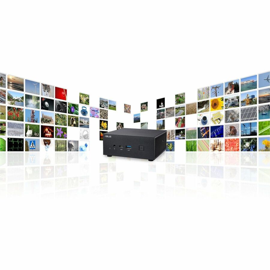 Asus PN63-S1 PN63-S1-SYS5G82PXTD Desktop Computer - Intel Core i5 11th Gen i5-1135G7 - 8 GB - 256 GB SSD - Mini PC - Black 90MS02D2-M00AV0