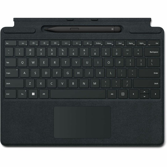 Étui avec clavier et housse Microsoft Signature pour tablette Surface Pro 8, Surface Pro 9, Surface Pro X, stylet - Noir 8X8-00002