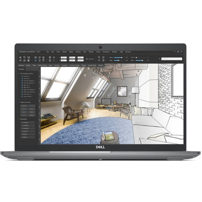 Station de travail mobile Dell Precision 3000 3580 15,6" - Full HD - Intel Core i5 13e génération i5-1350P - Technologie vPro - 16 Go - SSD 512 Go - Clavier anglais (États-Unis) - Gris Titane 248NY