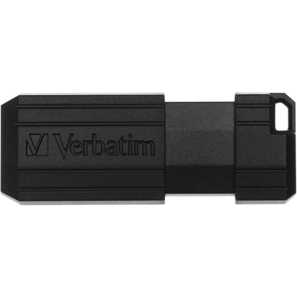 Clé USB PinStripe 8 Go de Verbatim - Noir (400 unités en vrac) 58612