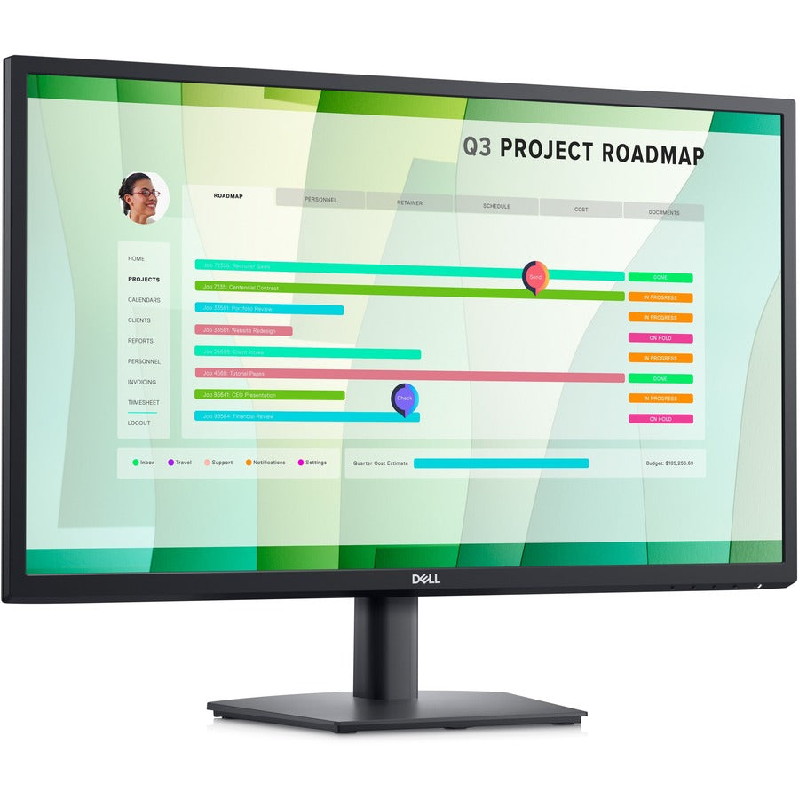 Moniteur LCD Full HD Dell E2723HN 27" - 16:9 - Noir DELL-E2723HN