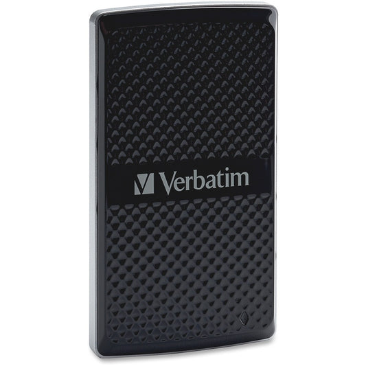 Disque SSD externe Verbatim Vx450 128 Go, USB 3.0 avec interface mSATA - Noir 47680