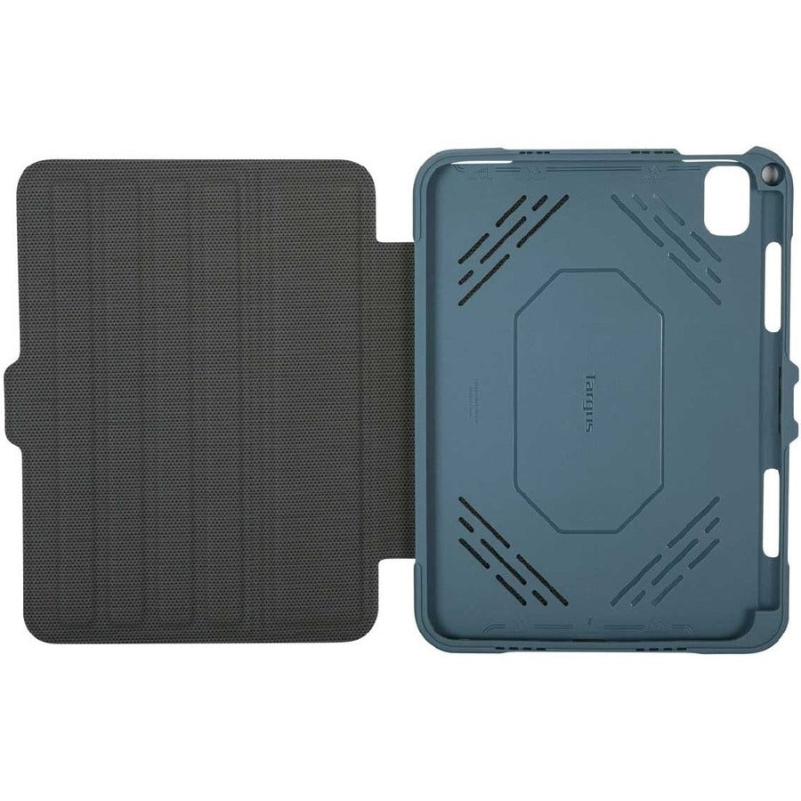 Étui de transport Targus Pro-Tek THZ91302GL (à rabat) pour tablette Apple iPad mini 8,3" (6e génération) - Bleu THZ91302GL