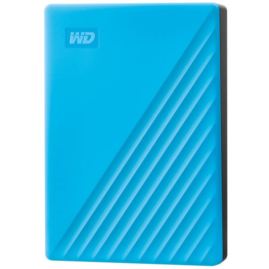 Disque dur externe portable WD My Passport WDBPKJ0040BBL-WESN 4 To - Bleu WDBPKJ0040BBL-WESN