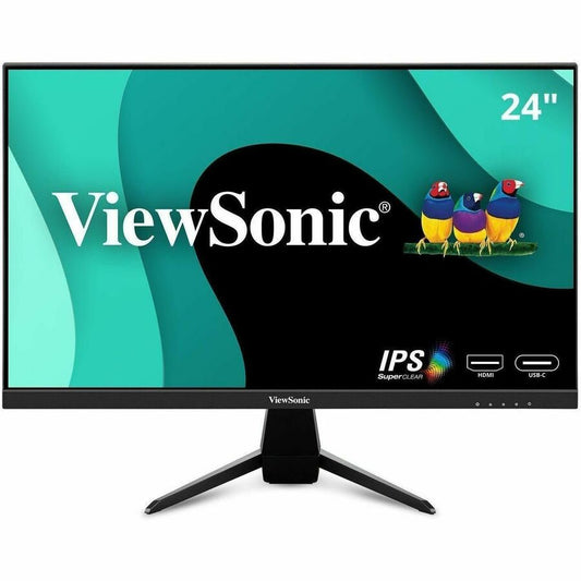Moniteur LED Full HD 24" ViewSonic VX2467U - 16:9 - Noir VX2467U