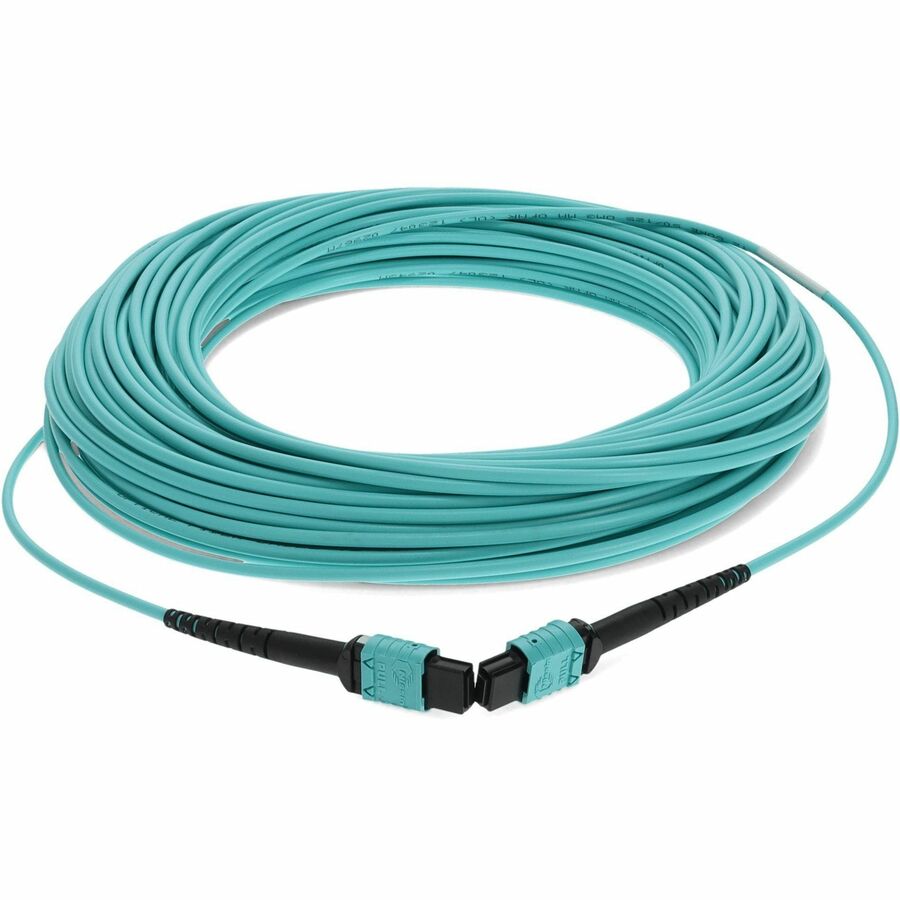 Câble croisé fibre optique 12 fibres LOMM LSZH 50/125 MPO/MPO femelle/femelle OM3 ADD-MPOMPO-15M5OM3