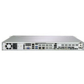 Système Barebone SuperMicro SuperServer 5019C-M - Montable en rack 1U - Socket H4 LGA-1151 - 1 x prise en charge du processeur SYS-5019C-M