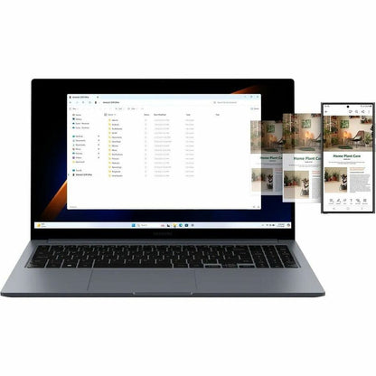 Samsung Galaxy Book4 NP750XGK-KG2CA 15.6" Notebook - Full HD - Intel Core 5 120U - 8 GB - 256 GB SSD - Gray NP750XGK-KG2CA