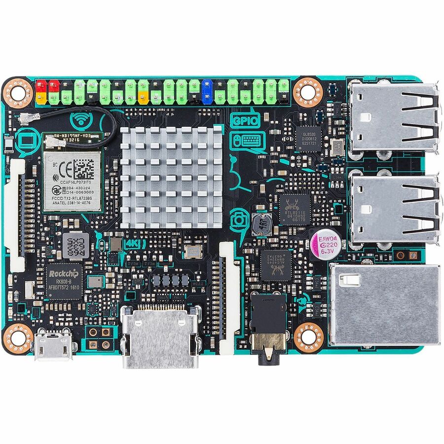 Ordinateur monocarte Asus Tinker Board 90ME00M0-M0AAY0