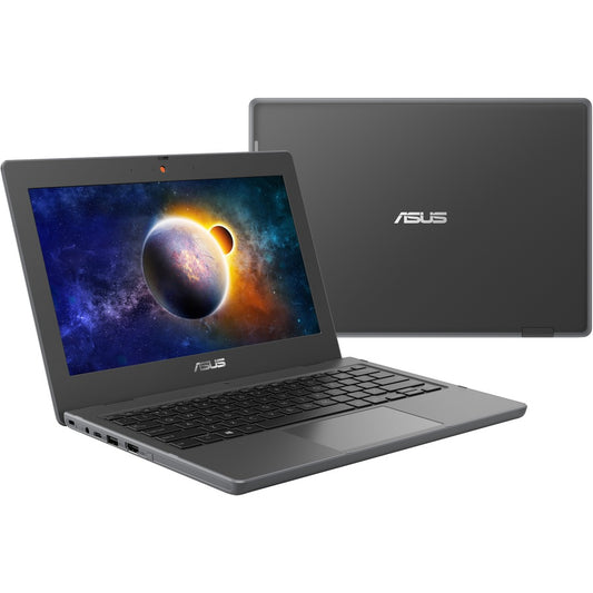 Ordinateur portable robuste Asus BR1100C BR1100CKA-Q1-CB 11,6" - HD - Intel Celeron N4500 - 4 Go - Mémoire flash 64 Go - Gris foncé BR1100CKA-Q1-CB