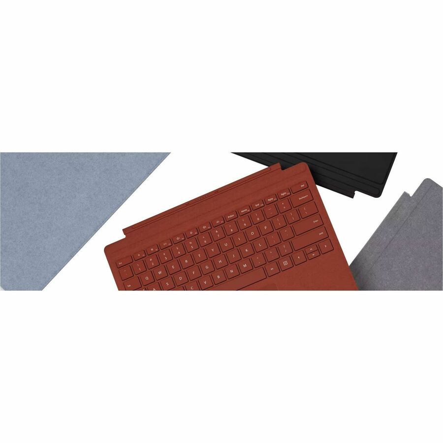 Étui clavier/housse Microsoft Signature pour tablette Surface Pro (5e génération), Surface Pro 4, Surface Pro 6, Surface Pro 7, Surface Pro 7+, Surface Pro 3 - Bleu glacier FFQ-00122
