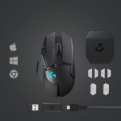 Logitech G502 LIGHTSPEED Wireless Gaming Mouse 910-005565