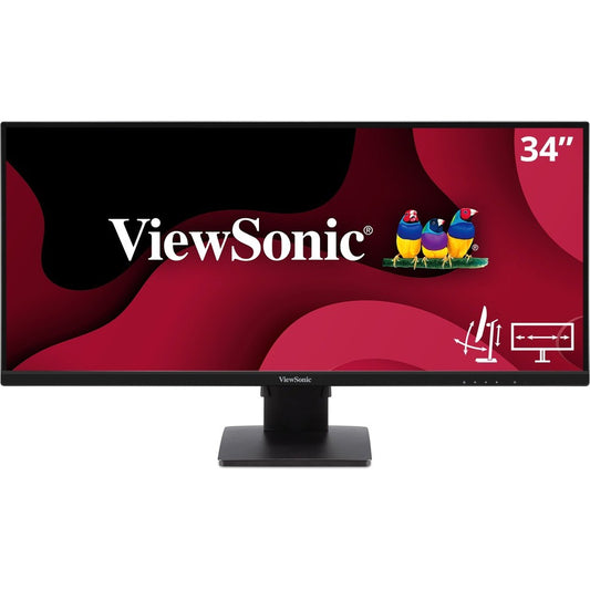 Écran Viewsonic 34", panneau IPS, résolution 3440 x 1440 VA3456-MHDJ