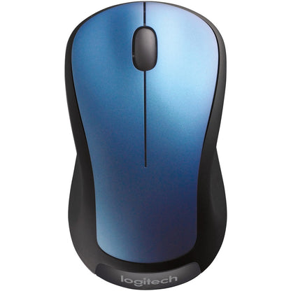 Souris sans fil Logitech M310, 2,4 GHz avec récepteur USB Nano, suivi optique 1000 DPI, batterie de 18 mois, ambidextre, compatible avec PC, Mac, ordinateur portable, Chromebook (bleu paon) 910-001917