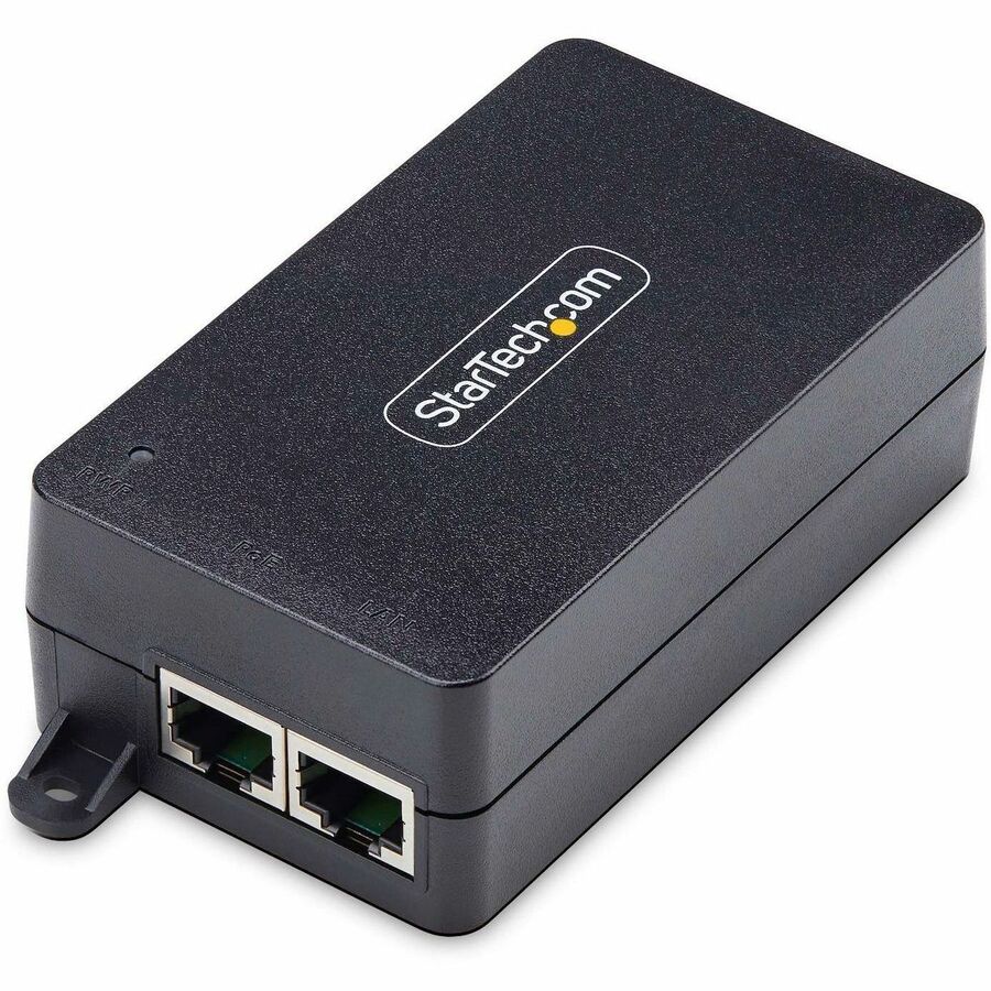 StarTech.com Injecteur PoE+ 2,5 GbE à 1 port, Ethernet multi-Gigabit 10 M/100 M/1G/2,5 G, Midspan PoE/PoE+ (802.3af/802.3at), 30 W, non géré AF212C-POE-INJECTOR