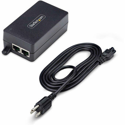 StarTech.com Injecteur PoE+ 2,5 GbE à 1 port, Ethernet multi-Gigabit 10 M/100 M/1G/2,5 G, Midspan PoE/PoE+ (802.3af/802.3at), 30 W, non géré AF212C-POE-INJECTOR