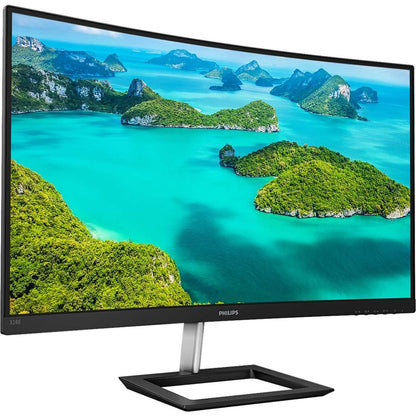 Philips 328E1CA 32" Class 4K UHD Curved Screen LCD Monitor - 16:9 - Black, Textured Black 328E1CA