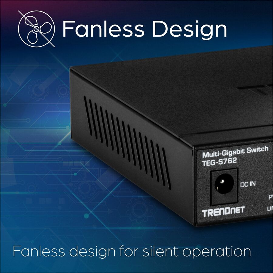 Commutateur 10G à 6 ports TRENDnet TEG-S762