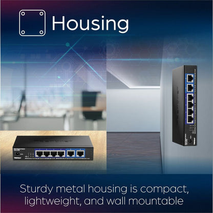 Commutateur 10G à 6 ports TRENDnet TEG-S762
