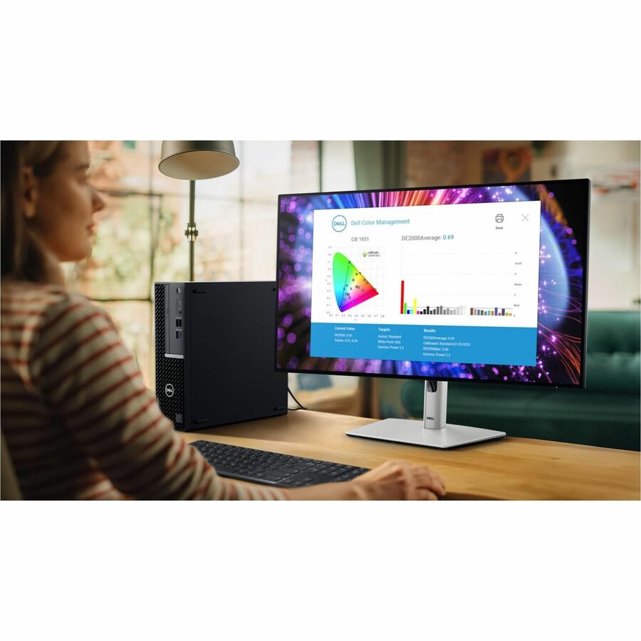 Moniteur LED WQHD Dell UltraSharp U2724D 27 pouces - 16:9 - Argent platine DELL-U2724D